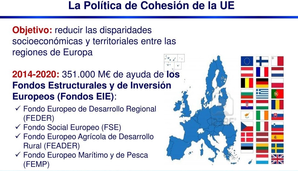 fondos estructurales y de inversión europeos política cohesión