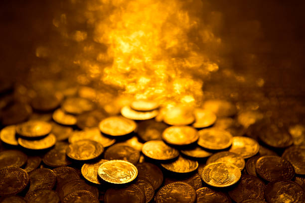 oro inversión monedas doradas
